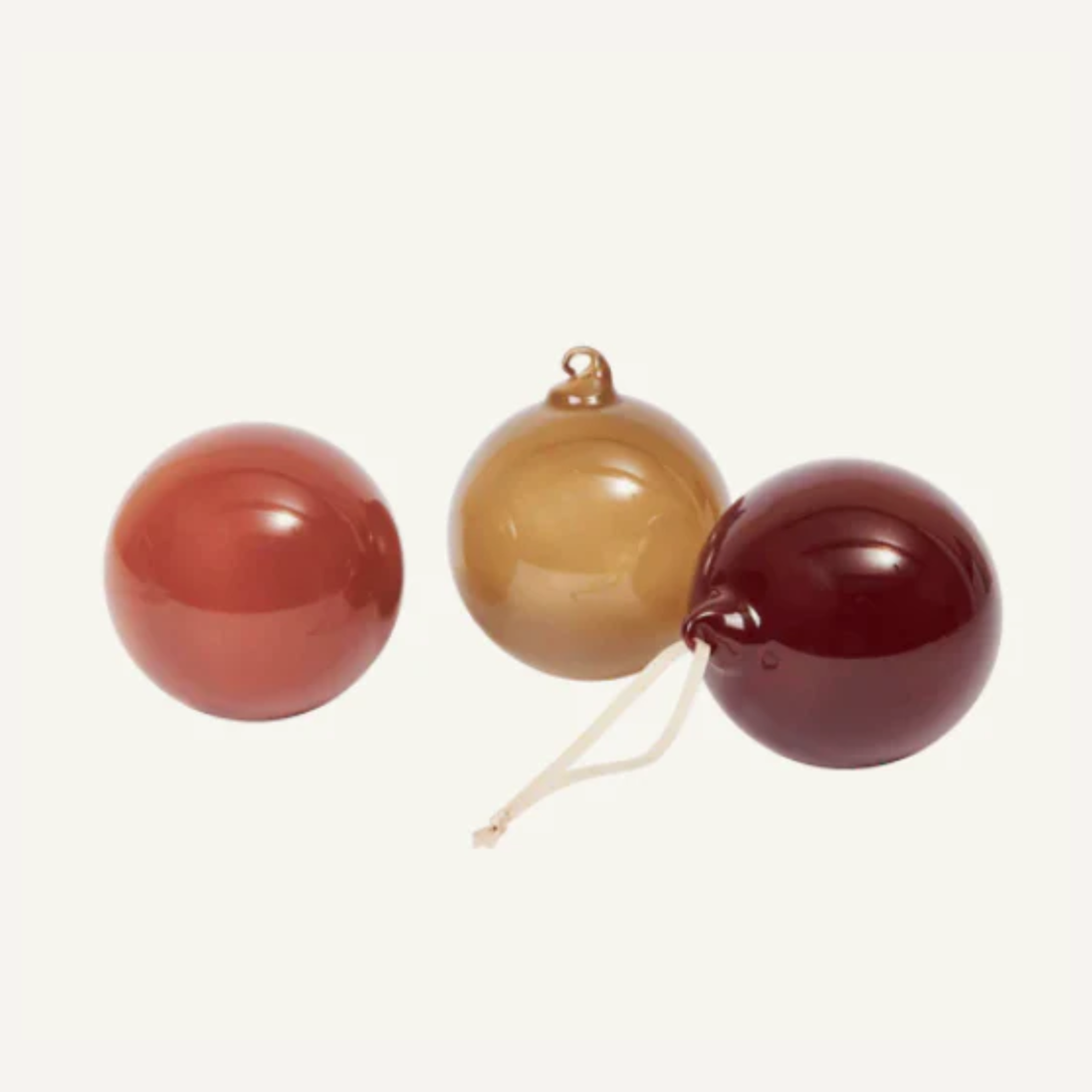 BAUMSCHMUCK GLASKUGELN (3ER SET)