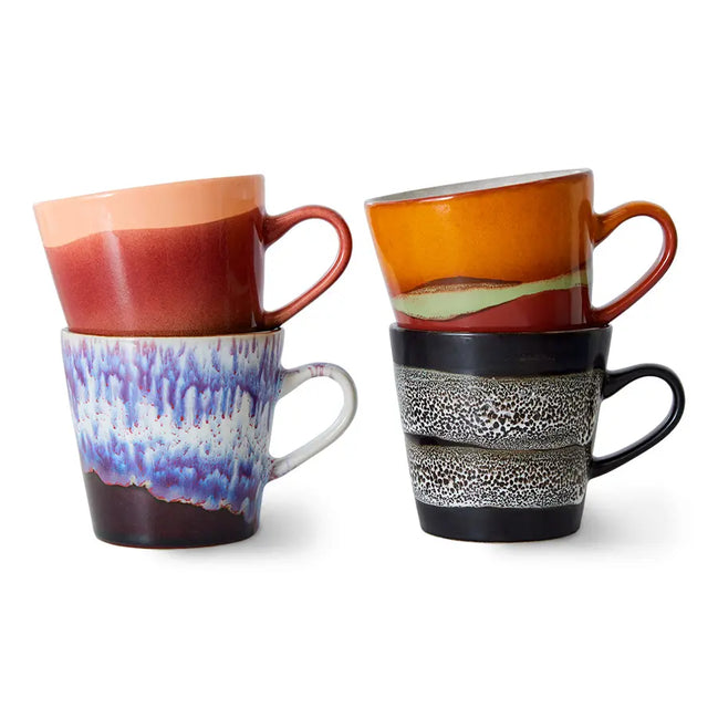 AMERICANO TASSEN 70S (4ER SET)