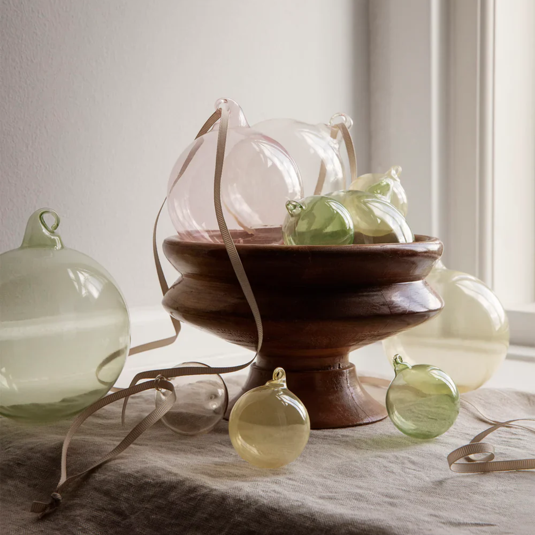 BAUMSCHMUCK GLASKUGELN (4ER SET)