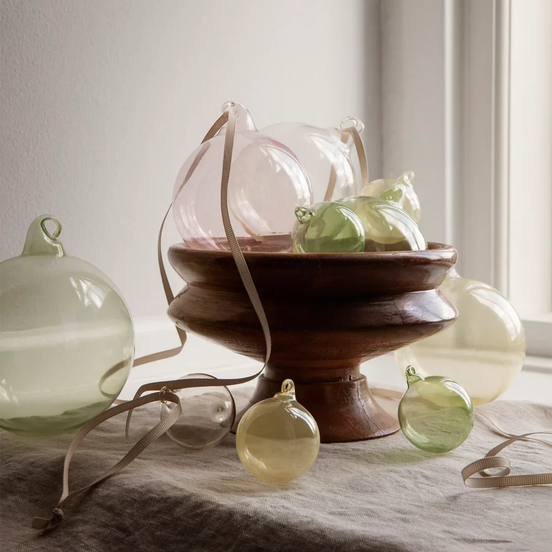 BAUMSCHMUCK GLASKUGELN (4ER SET)