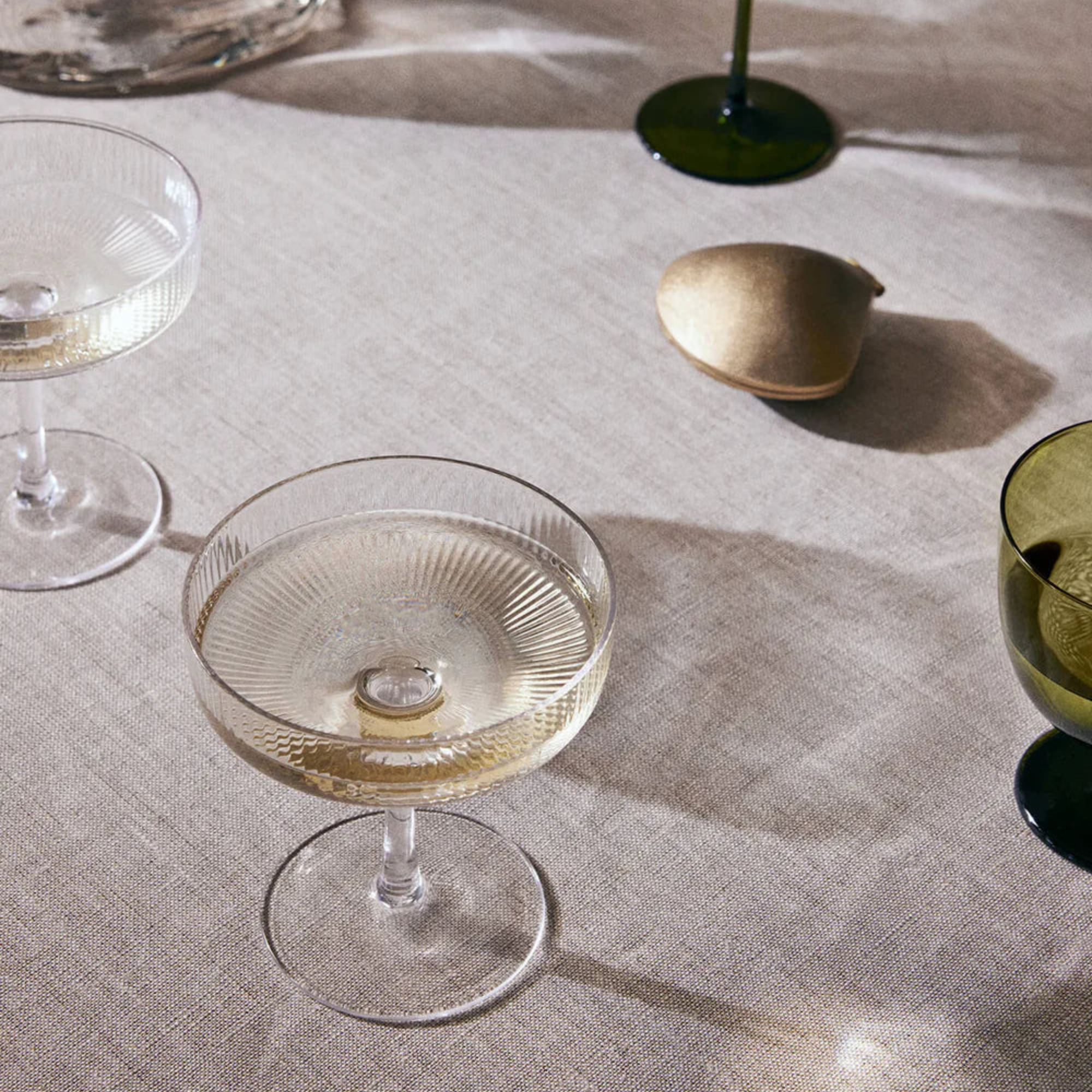 CHAMPAGNERGLAS RIPPLE (2ER SET)