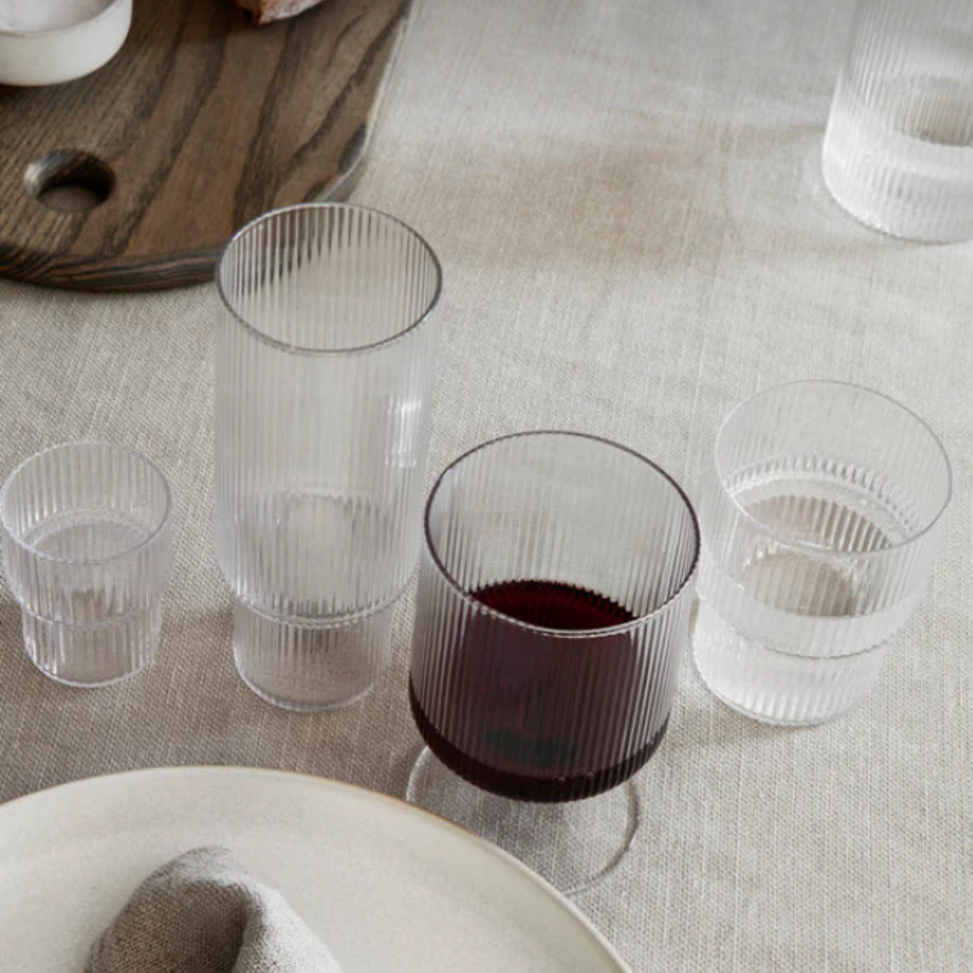GLAS RIPPLE (4ER SET)