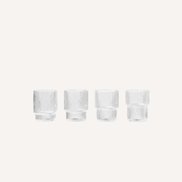 GLAS RIPPLE (4ER SET)