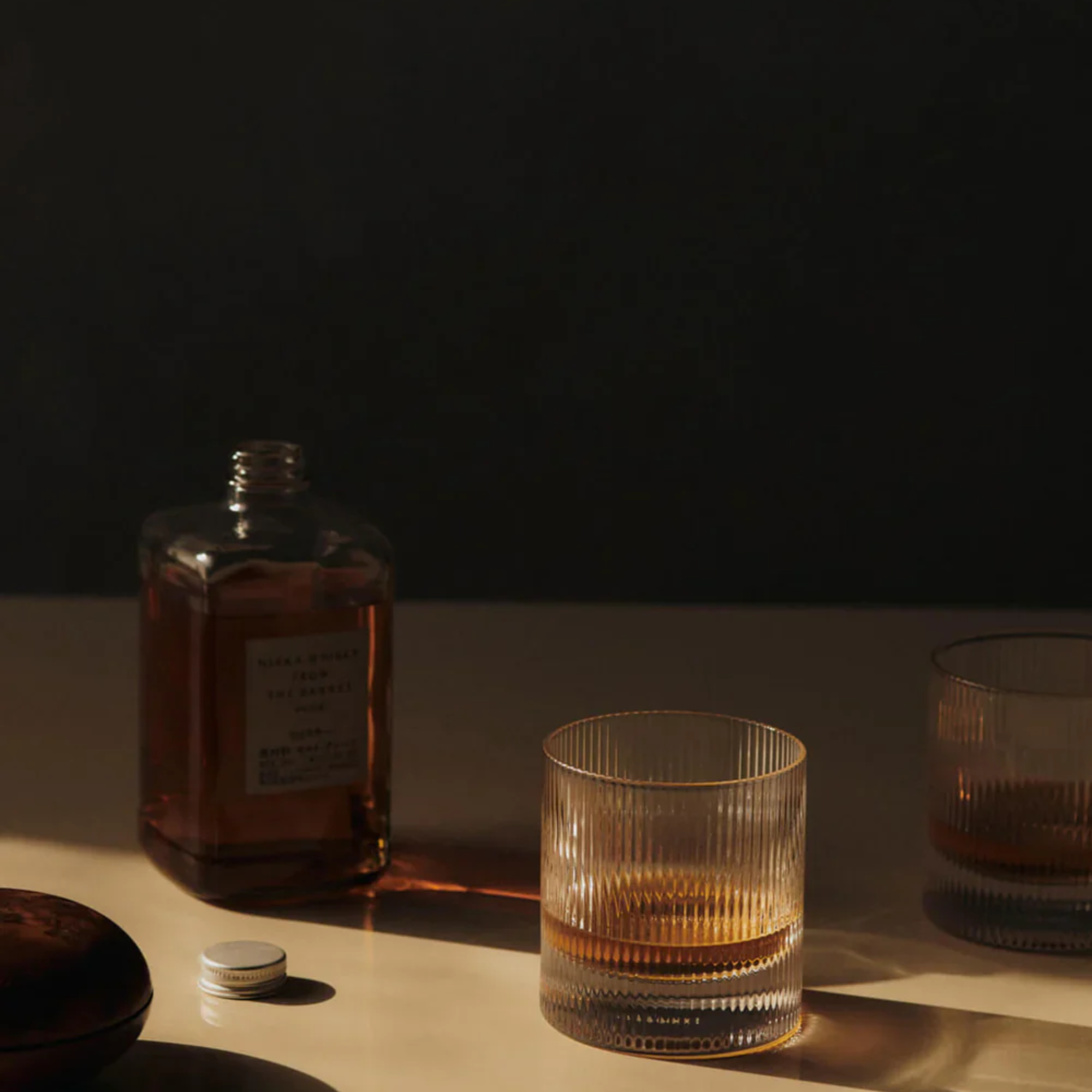 GLAS RIPPLE TUMBLER (2ER SET)