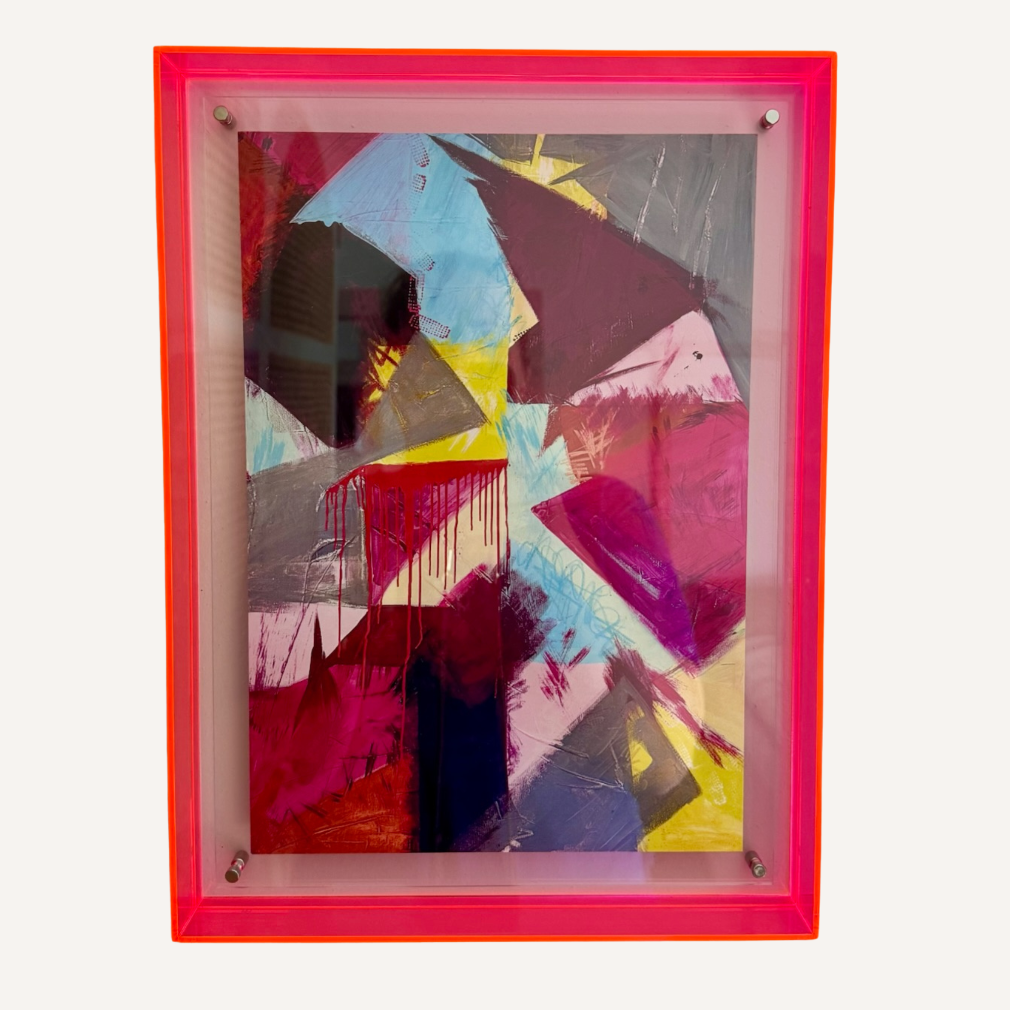 FRAMED FINE ART PRINT ACRYL GLAS FRAME