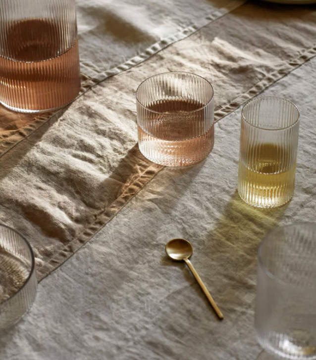 GLAS RIPPLE VERRINES (4ER SET)