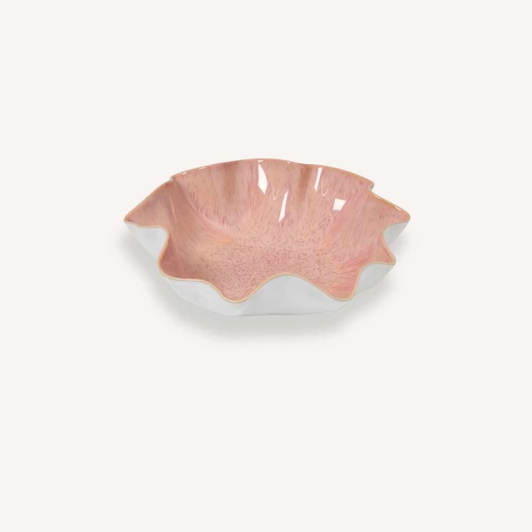 SERVIERSCHALE  AREIA SHELL PINK GROß A MIIO
