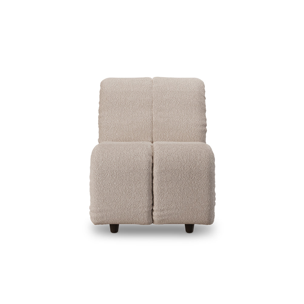 COUCH WAVE MITTE KLEIN