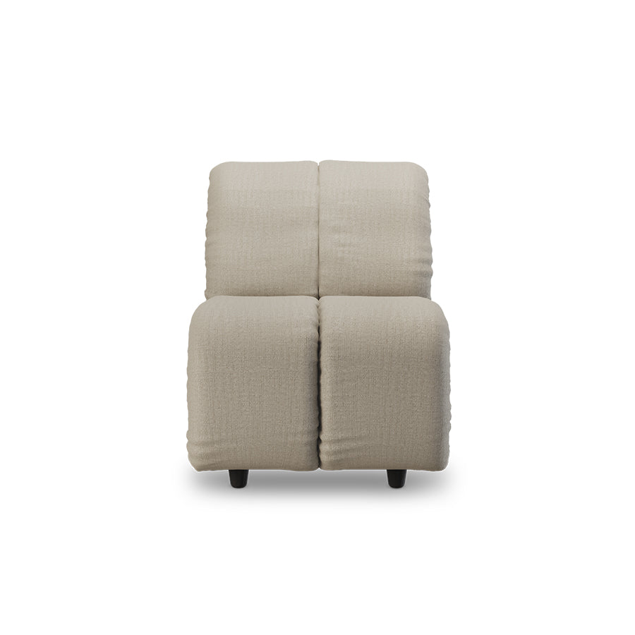 COUCH WAVE MITTE KLEIN