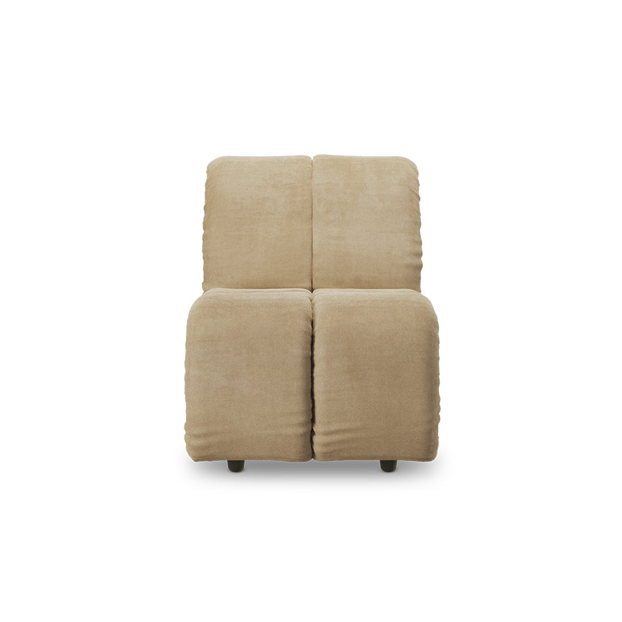 COUCH WAVE MITTE KLEIN