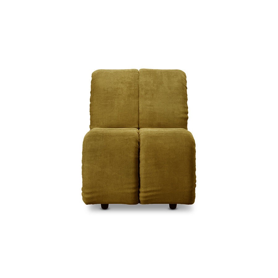 COUCH WAVE MITTE KLEIN