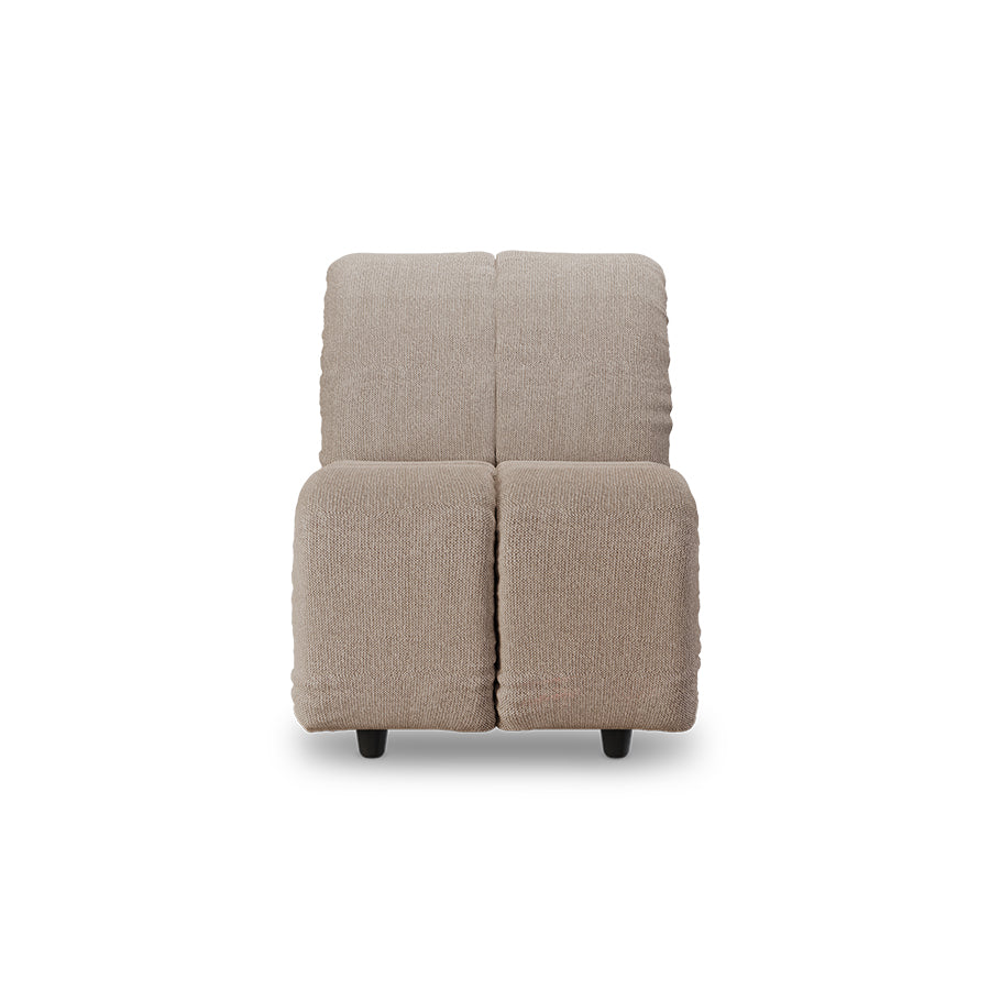 COUCH WAVE MITTE KLEIN